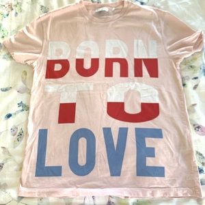 Sandro pink tee short sleeves!